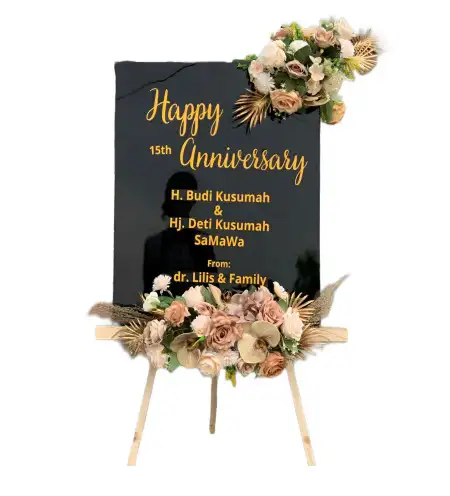 Papan Bunga Akrilik Kuwolu